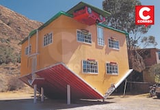 La casa al revés, una nueva atracción en el valle del Mantaro