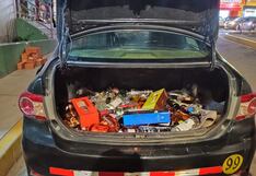 Recuperan licores robados, cuando eran vendidos en Chilca