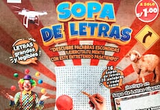 Este domingo reclame gratis encarte de sopa de letras con Correo