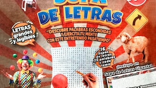 Este domingo reclame gratis encarte de sopa de letras con Correo