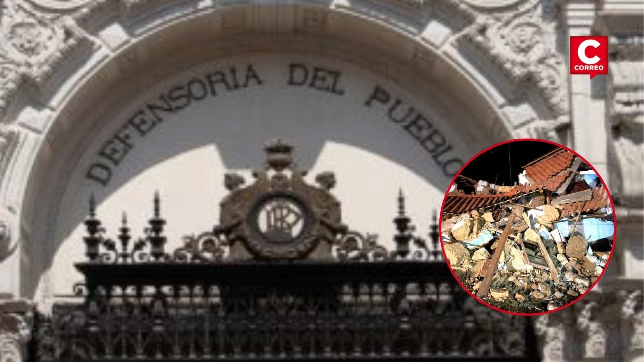Defensoría alerta demora en empadronamiento de afectados por sismo en Junín y pide a enviar ayuda urgente. Composición: Diario Correo.