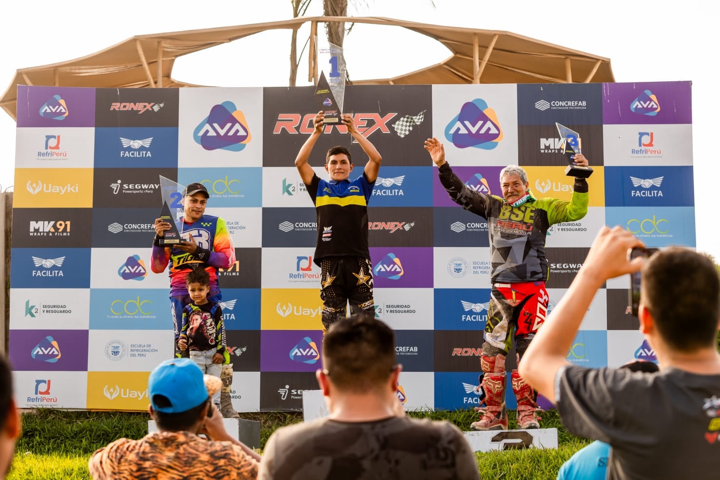 Ganadores de la competencia Ronex 2025. FOTOS: Ronex Race Media