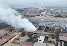 Incendio en depósito de madera en Ate: No descartan que se trate de una extorsión