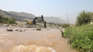 Intervienen río Chillón ante inminente llegada de fenómeno El Niño