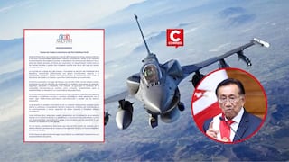 AmCham Perú cuestiona suspensión de compra de aviones F-16 y advierte impacto en la credibilidad del país