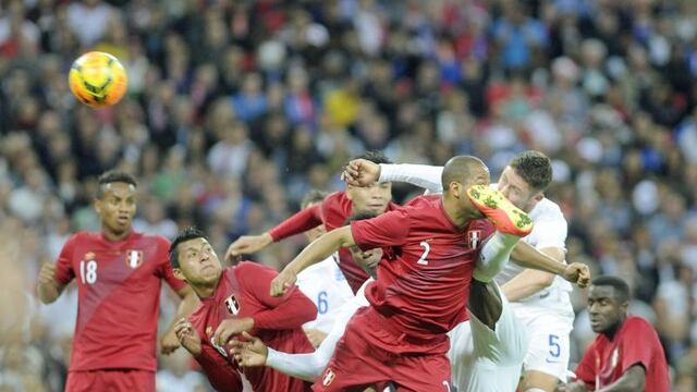 La derrota peruana ante Inglaterra en imágenes