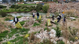Huancayo: Más de 15 toneladas de basura fueron retiradas del río Cunas durante jornada de limpieza en Pilcomayo