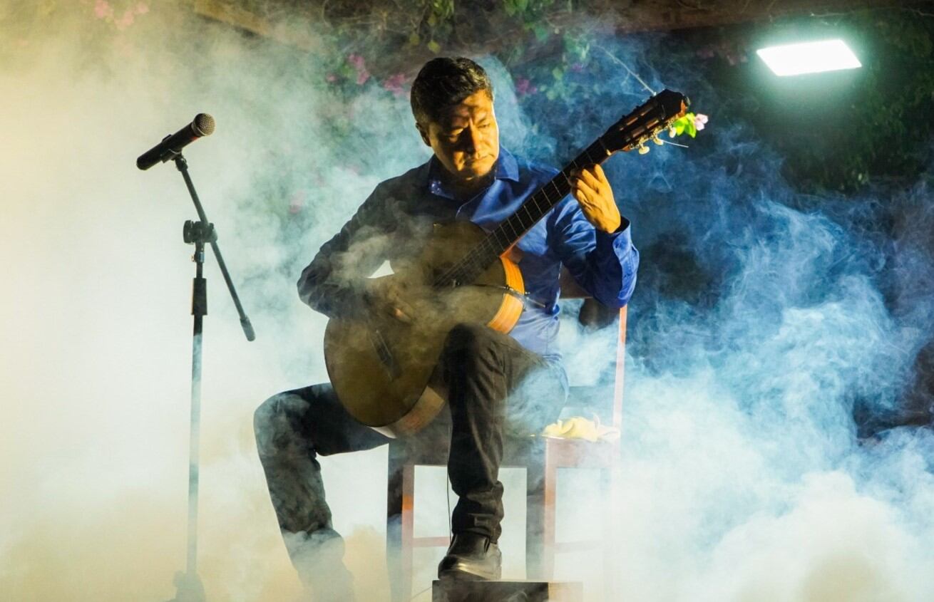 Deleitó y agradó a su paisanos cataquenses en un noche de mucha música