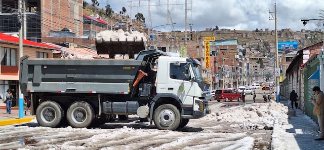 Granizada en Puno