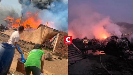 Incendio en taller textil de Carabayllo deja a más de 120 familias sin hogar