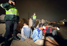 PNP captura a cuatro integrantes de ‘Los Malditos del Malecón Checa’ en San Juan de Lurigancho