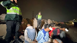 PNP captura a cuatro integrantes de ‘Los Malditos del Malecón Checa’ en San Juan de Lurigancho