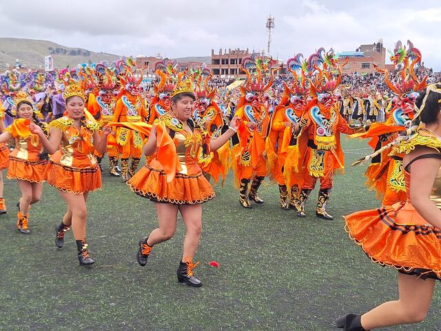 Virgen de la Candelaria en Puno