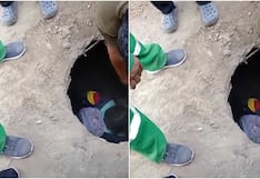 Niña sufre golpes al caer por buzón sin tapa en el distrito de Chincha Baja