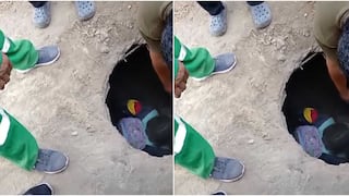 Niña sufre golpes al caer por buzón sin tapa en el distrito de Chincha Baja