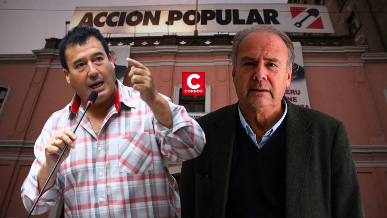 Edwin Martínez confirma candidatura de Alfredo Barnechea y pide “bajar la revolución a la soberbia”. Composición: Diario Correo