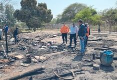 Ica: salieron a comprar y al regresar encontraron sus viviendas en cenizas en Pueblo Nuevo