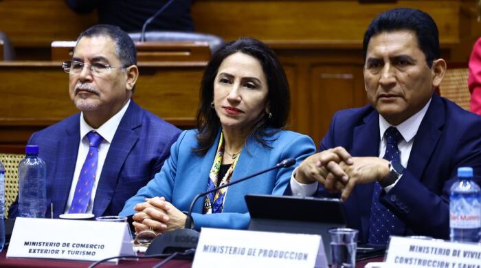 Teresa Mera afirmó que su sector colabora con las autoridades para destrabar el conflicto y avanzar en evaluaciones técnicas vinculadas al puerto de Chancay y la conectividad aérea. Foto: Mincetur