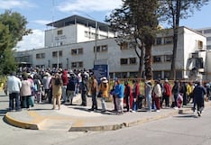Desorden y malestar por una cita médica en el hospital Honorio Delgado de Arequipa (VIDEO)