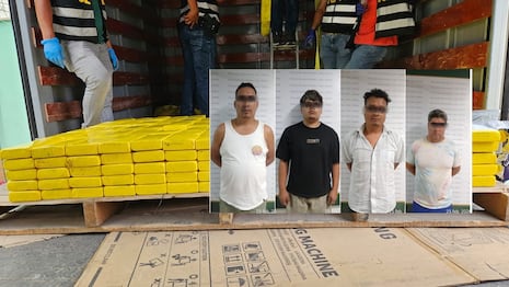 Marcona: prisión preventiva por trasladar 444 kilos de cocaína de alta pureza desde el VRAEM a Bolivia