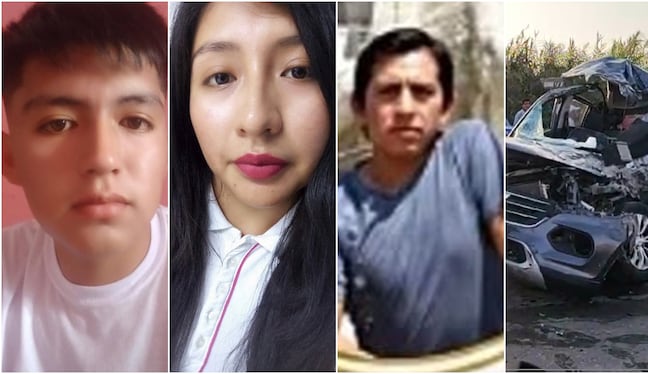 Pisco: identifican a los cuatro integrantes de una familia que murieron en triple choque