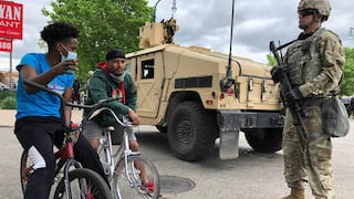 Despliegan tropas en Minneapolis tras disturbios por la muerte de George Floyd