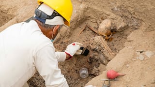 Chan Chan: hallan plataforma funeraria Chimú con 38 cuerpos