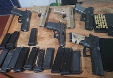 Detienen a 14 personas en posesión de 6 pistolas en Trujillo