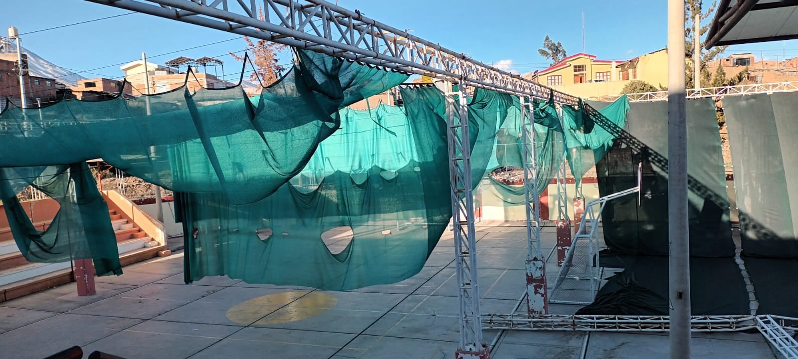 Colegios fureron afectados por la depresión atmosférica "Aníbal". (Foto: Difusión)