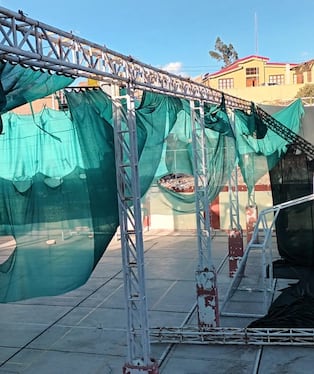 Colegios fureron afectados por la depresión atmosférica "Aníbal". (Foto: Difusión)