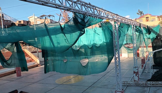 Colegios fureron afectados por la depresión atmosférica "Aníbal". (Foto: Difusión)