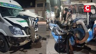 Puno: Choque de mototaxi y minivan dejó un fallecido en la vía Juliaca-Huancané