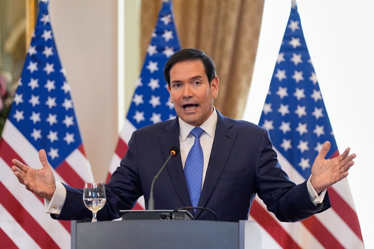 El secretario de Estado de Estados Unidos, Marco Rubio. (Alex Brandon / POOL / AFP)