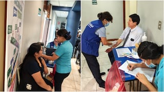 Ica: realizan campaña de salud para 600 trabajadores del Ministerio Público