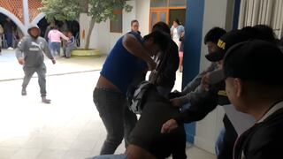 Piura: Simpatizantes de alcalde se enfrentan por suspensión de la autoridad