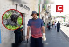 Arequipa: Can muere y su dueño queda herido tras ser atropellados por un vecino en Cayma (VIDEO)