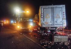 Triple choque deja dos muertos y varios heridos en Piura