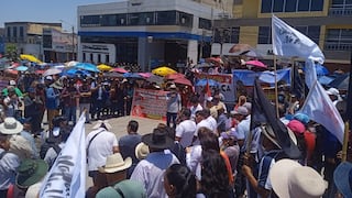 Paro contra el penal de Challapalca fue contundente y pacífico en Tacna