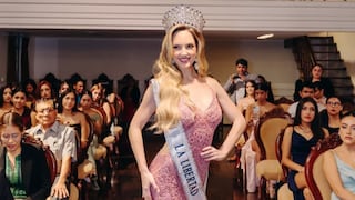 Giulliana Vallebuona es coronada Miss Perú La Libertad