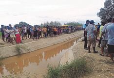 Piura: Encuentran a adolescente que murió ahogado en canal de regadío