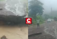 Lluvias intensas dejan zonas del VRAEM aisladas por huaicos y desbordes