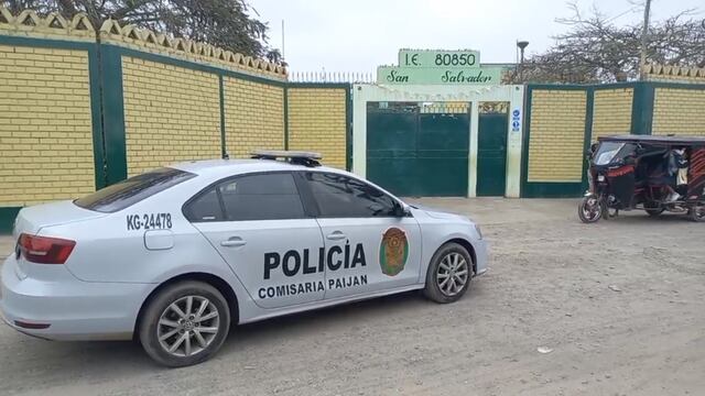La Libertad: Extorsionadores detonan explosivo en colegio de Paiján