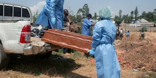 El estudio evaluará un anticuerpo monoclonal y un antiviral, por separado y en combinación, para combatir la variante Bundibugyo del virus del Ébola, para la cual aún no existe una vacuna ni un tratamiento aprobado. (Foto: AFP)