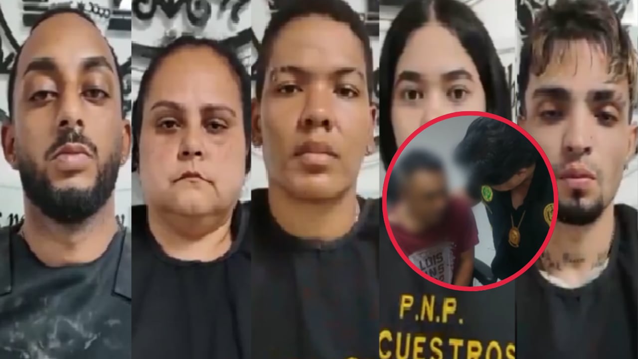 Banda extranjera capturada pedía 80 mil soles. PNP halla evidencias de crueldad contra víctima. (Foto: Captura América Noticias)