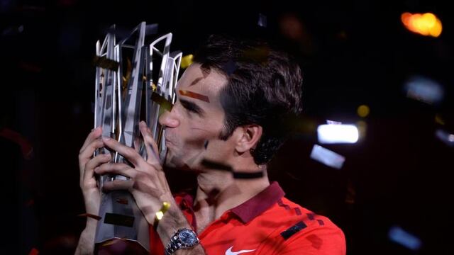 Federer triunfa en el Masters de Shanghai por primera vez (FOTOS)