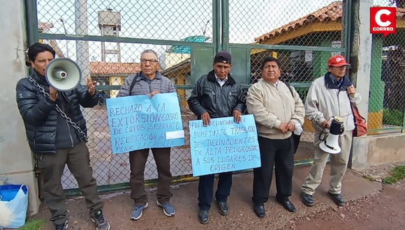 Anuncian protestas contra el traslado de presos de alta peligrosidad al penal de Juliaca.