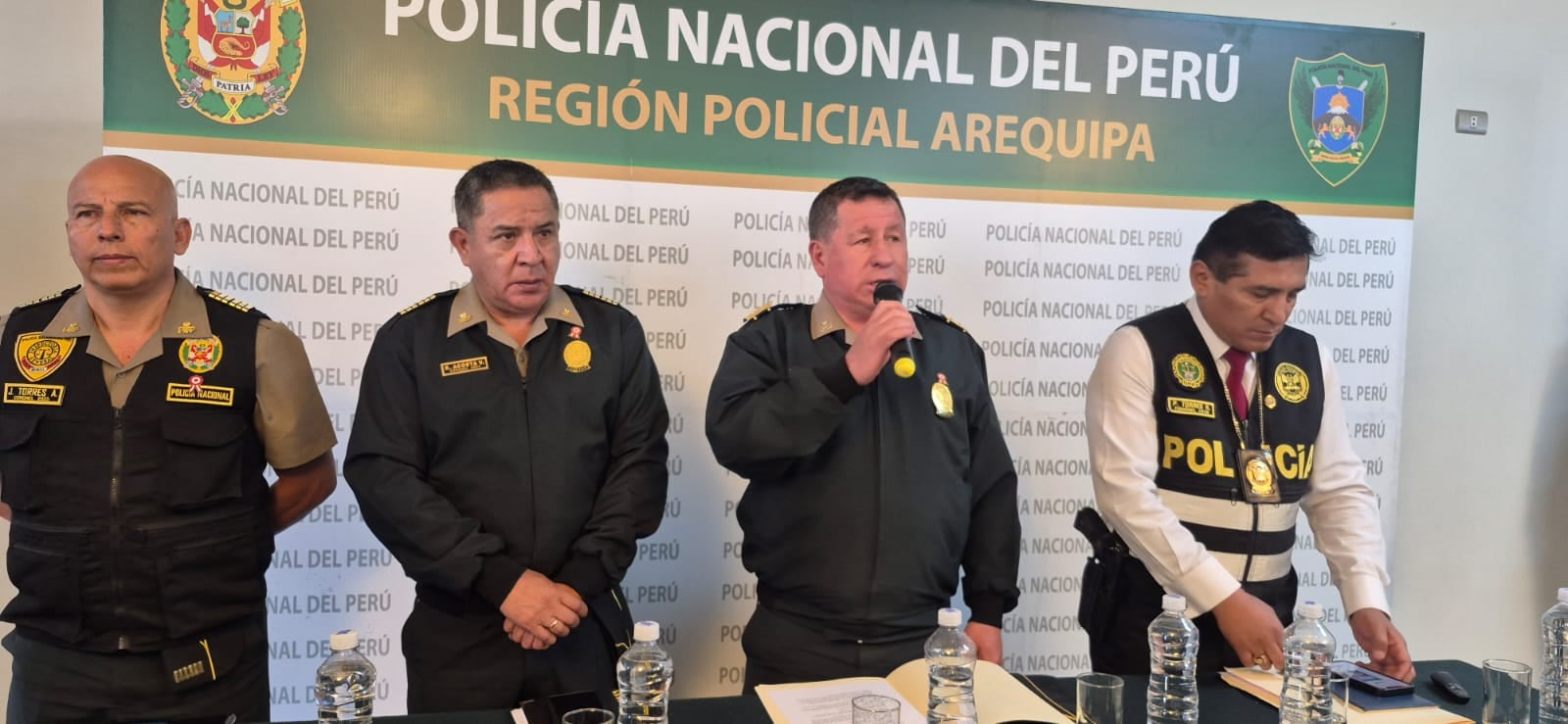 PNP dio alcances sobre el caso del robo de armas a dos suboficiales. (Foto: Pedro Torres/@photo.gec)