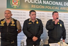 PNP: Armas robadas a policías en Arequipa tendrían como destino el tráfico de terrenos (VIDEO)