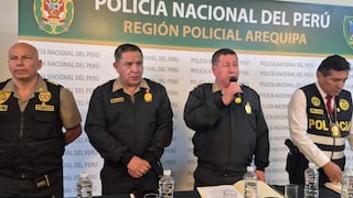 PNP: Armas robadas a policías en Arequipa tendrían como destino el tráfico de terrenos (VIDEO)