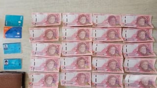 Cae banda “Los Moneys de Arequipa” con billetes falsos en inmediaciones de Siglo XX